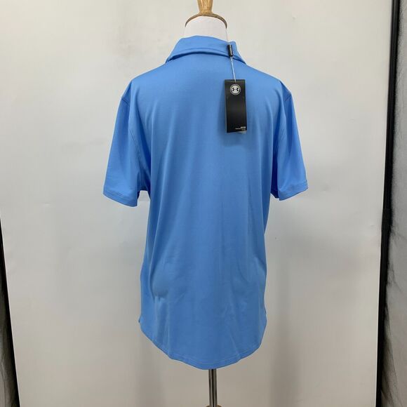 Under Armour Polo Shirt Womens XL Extra Large Alegria Blue Heatgear Performance - Picture 7 of 15